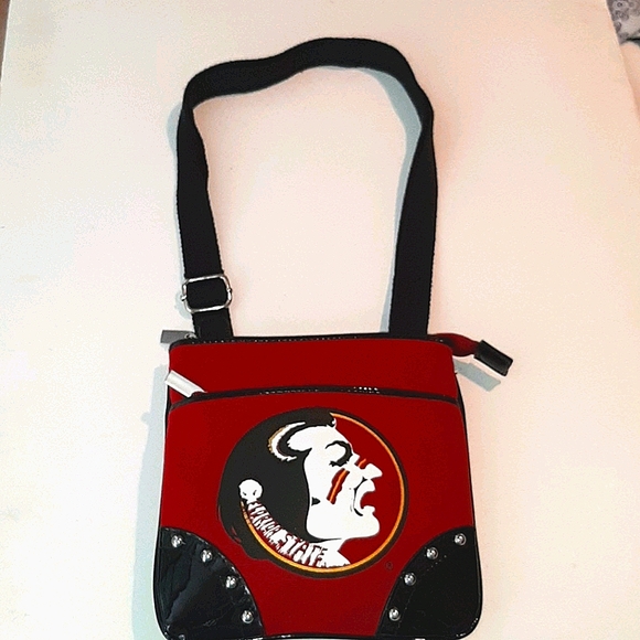 FLORIDA STATE UNIVERSITY SEMINOLES CROSSBODY BAG - Picture 1 of 7